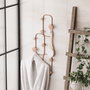 Wallity Lizzard-C Gancho de pared metálico en Cobre